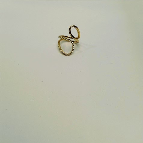 حلقه نگین دار